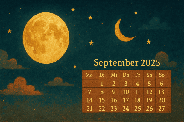 Узнайте о лучших и худших днях сентября 2025 года по лунному календарю для успешного планирования.