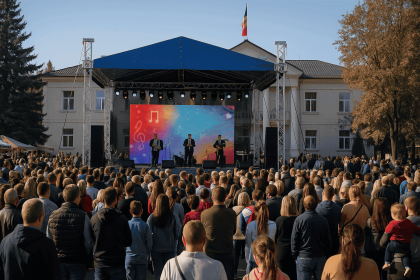 Stăuceni 21 сентября отмечают День города. Подробная программа концертов, ярмарка, детские зоны и гала-шоу Carla’s Dreams.