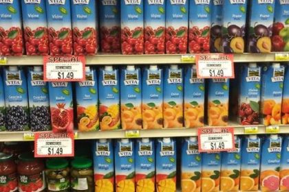 Экспорт молдавских соков в США сократился на 80%, что привело к убыткам около $18 млн за первые пять месяцев 2025 года.