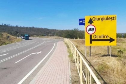 С 8 сентября в Вулканештах закрыт проезд фур по М3: объезд через R32 и R34, ведутся работы на выезде к Джурджулештам.