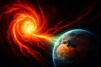 19 октября 2025 года магнитная активность будет в пределах нормы — лишь в 00:00 ожидается кратковременный повышенный фон.
