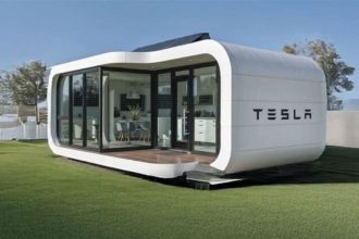 Илон Маск представил автономный энергонезависимый дом Tesla за $8 000: солнечные панели, Powerwall, запуск в 2026 году.