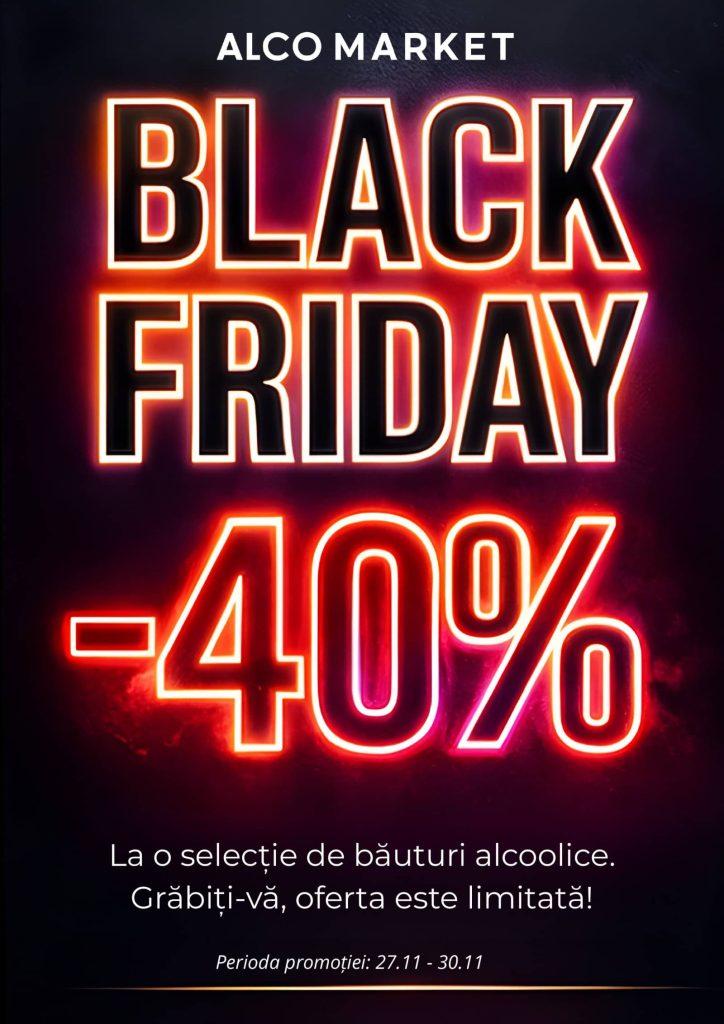 Black Friday и специальное новогоднее предложение в AlcoMarket: какой алкоголь можно купить со скидкой до 40%