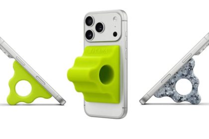 Apple выпустила держатель Hikawa для iPhone за $70— устройство для пользователей с нарушениями моторики. Подставка крепится через MagSafe.