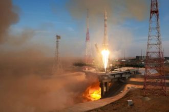 После запуска «Союз МС-28» на Байконуре обрушилась металлическая конструкция, что может повлиять на пилотируемые запуски к МКС.