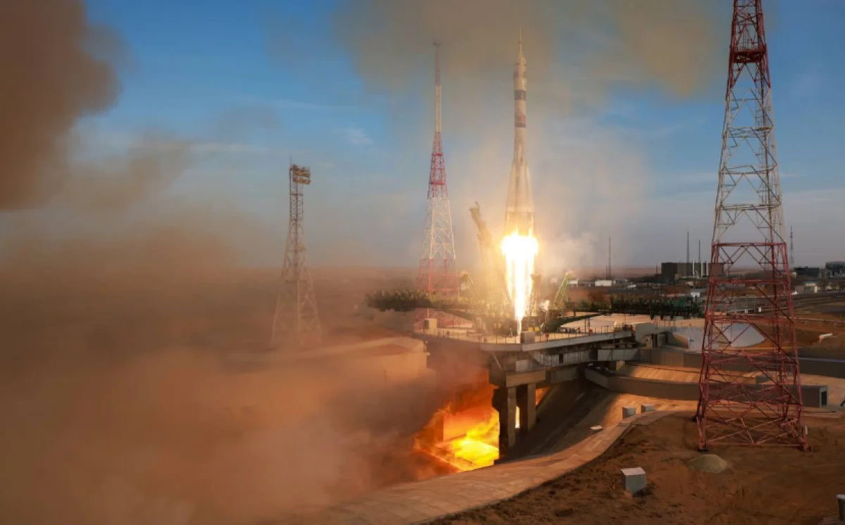 После запуска «Союз МС-28» на Байконуре обрушилась металлическая конструкция, что может повлиять на пилотируемые запуски к МКС.