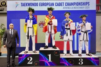 Молдавский тхэквондист Сергей Боровик завоевал бронзу на чемпионате Европы среди кадетов 2025 в Афинах, победив соперников.