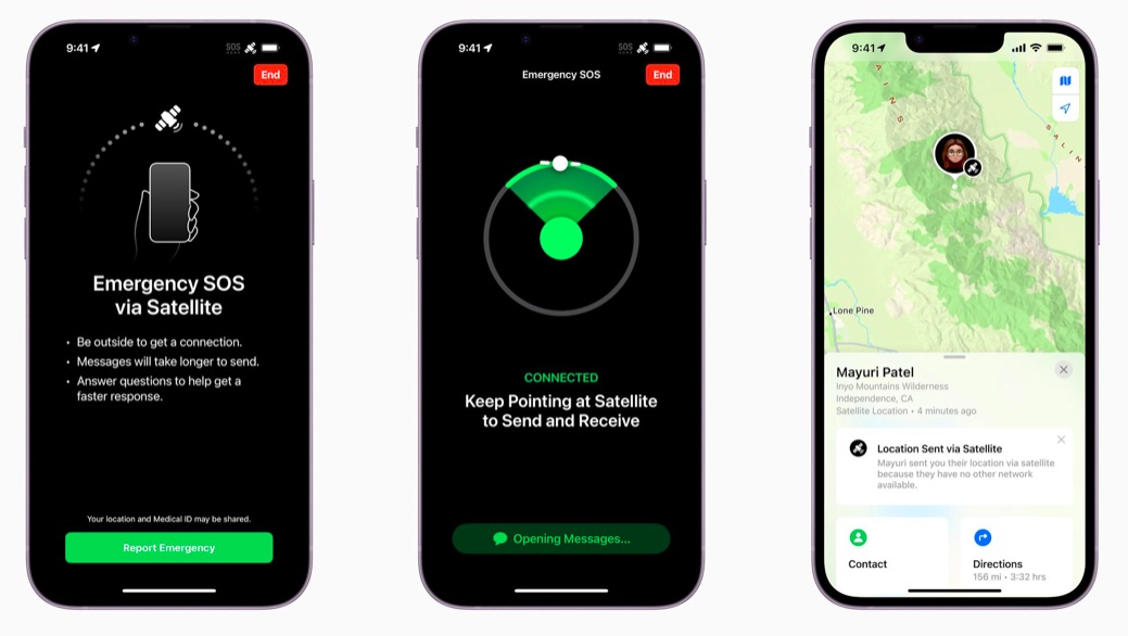 Apple внедряет спутниковую связь в iPhone: 5G NTN, автономные карты, передача фото и связь без сети обеспечат пользователям независимость.