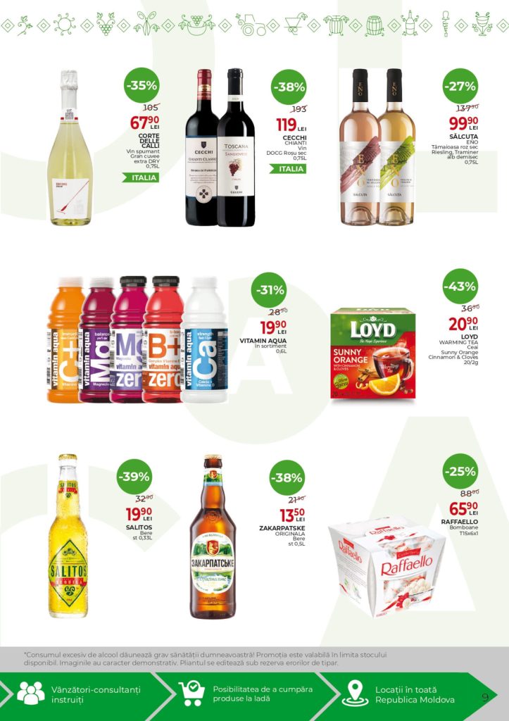 Скидки в ALCO Market в Молдове с 20 ноября по 3 декабря 2025: что выгодно купить к новогоднему столу