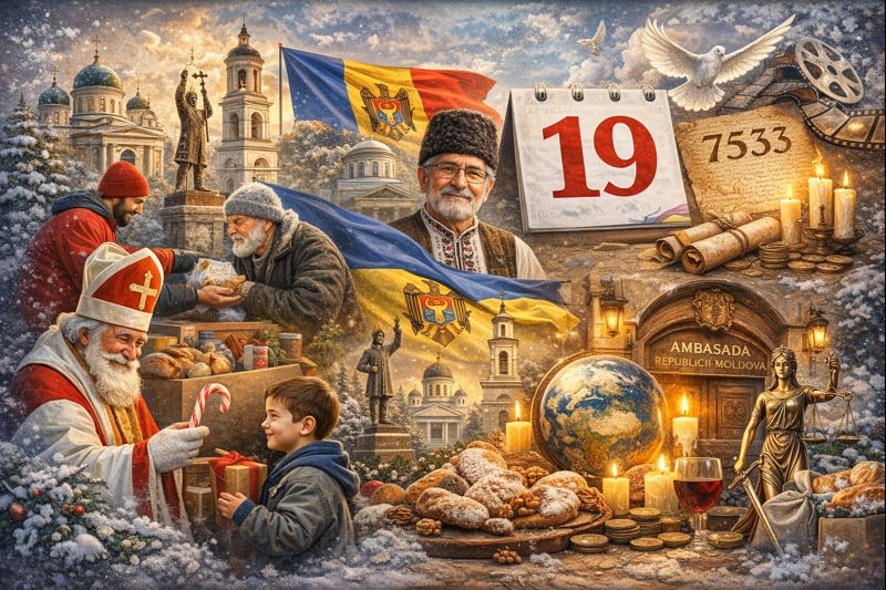 Праздники 19 декабря в Молдове и мире: дата, события Молдовы, День святителя Николая, международные праздники, история, традиции и приметы.
