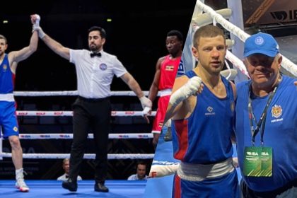 Александру Параскив из Молдовы вышел в полуфинал чемпионата мира по боксу, гарантировав себе бронзу уже в первом раунде боя.