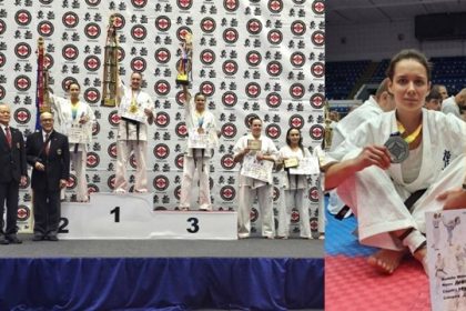 Спортсменка Анна Черемискина из Бельц стала серебряным призёром Абсолютного чемпионата Европы по киокушинкай.