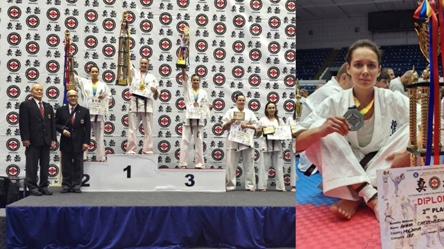 Спортсменка Анна Черемискина из Бельц стала серебряным призёром Абсолютного чемпионата Европы по киокушинкай.