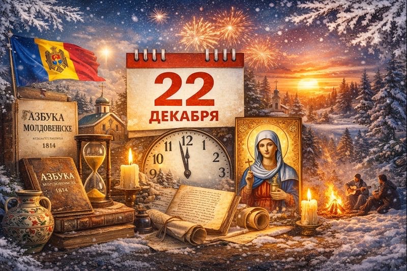 Праздники 22 декабря в Молдове: Зачатие Анной, день святой Анастасии, приметы, история, события и имена, родившиеся в этот день.