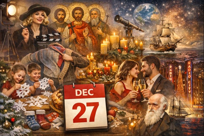 Праздники 27 декабря 2025 года в Молдове и мире: церковные, творческие, государственные даты, имена, история, запреты и приметы.