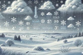 Погода в Молдове 24 декабря 2025 года будет спокойной: около 0°C в Кишинёве, без осадков, высокий атмосферный напор и ощутимый ветер.