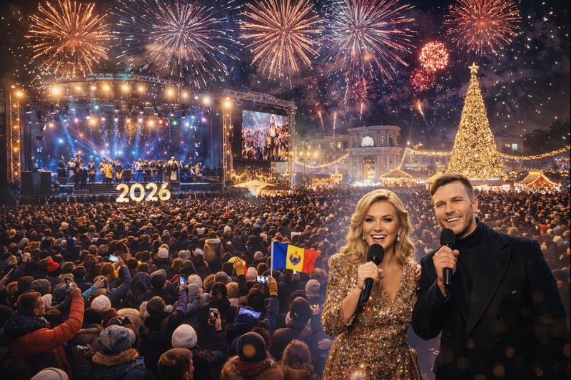 Программа на 31 декабря в Кишинёве 2025: кто выступит в новогоднюю ночь, концерт, салют и расписание мероприятий при встрече 2026 года.