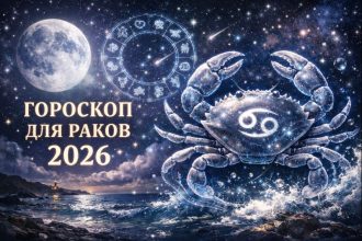 Гороскоп для Раков на 2026: любовь, финансы, карьера и здоровье. Время взрослеть, выбирать себя и укреплять границы. Прогноз на весь год.