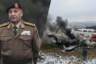 В Турции разбился самолёт с начальником Генштаба Ливии Мухаммедом аль-Хаддадом. Погибли все на борту, включая высокопоставленных военных.