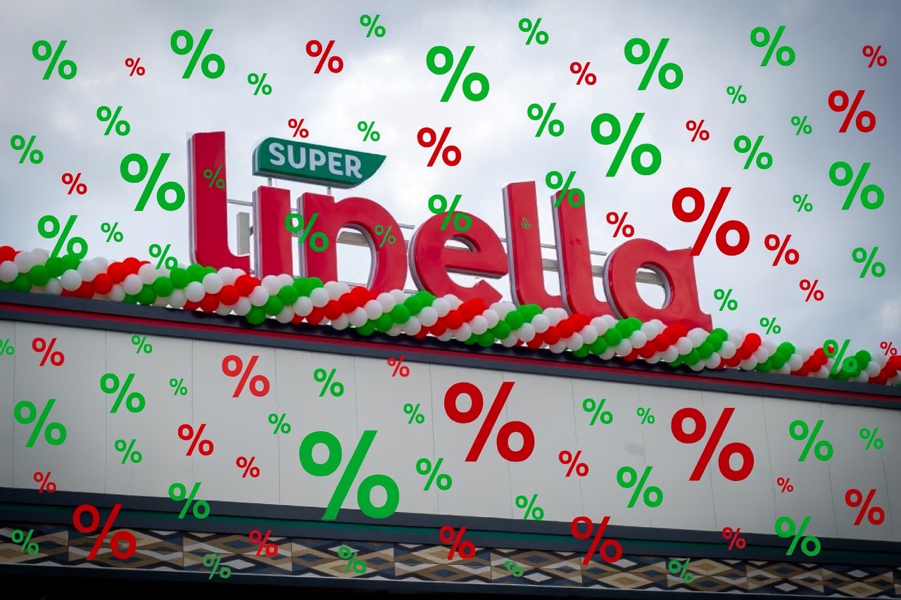 Скидки в Linella до 31 декабря 2025: фрукты, мясо, сыр, сладости, напитки, бытовая химия и розыгрыш подарков при покупке от 300 леев.