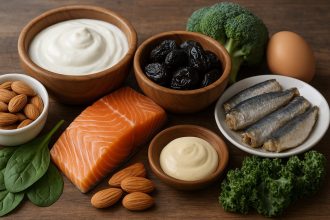 Что есть женщинам после 50 лет для крепких костей и профилактики остеопороза? Продукты, советы, таблицы и микроэлементы в одном материале.