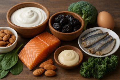 Что есть женщинам после 50 лет для крепких костей и профилактики остеопороза? Продукты, советы, таблицы и микроэлементы в одном материале.