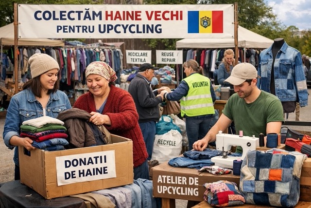 В Молдове появятся центры сбора старой одежды: что такое апсайклинг и зачем он нужен сегодня