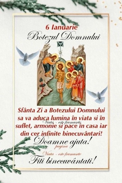 Как поздравить с Крещением Господним 2026 в Молдове: даты 7 и 19 января, традиции и тёплые пожелания на русском и молдавском, СМС, красивые открытки и GIF