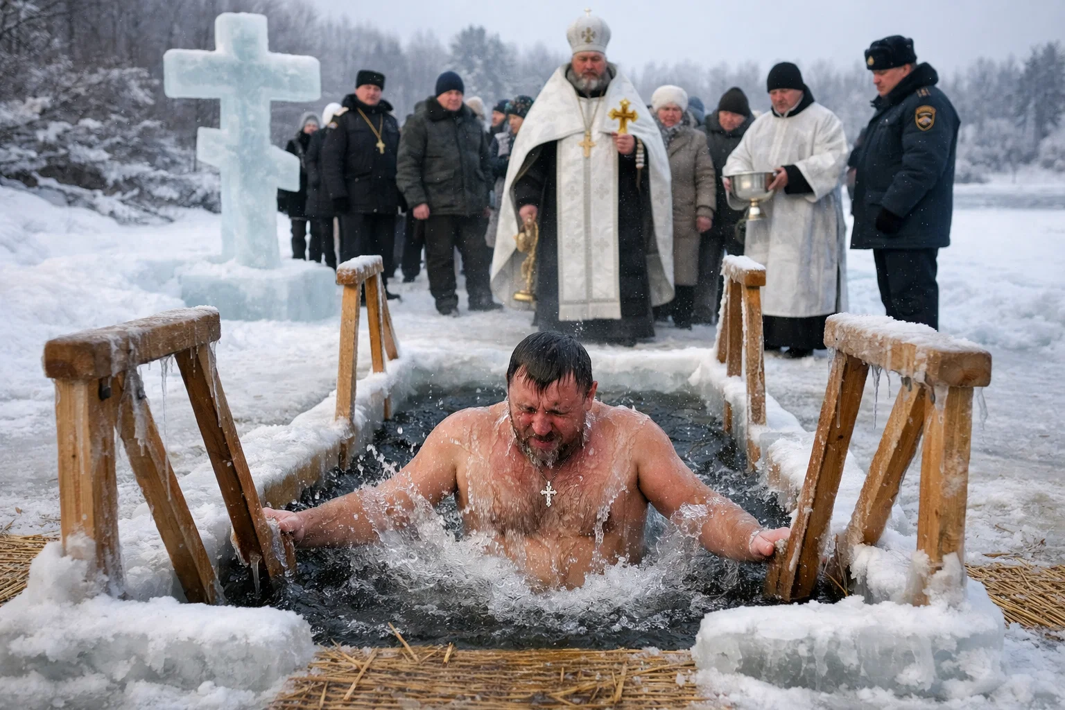 Где окунуться на Крещение в Гагаузии 19 января 2026: адреса купелей, время освящения воды, Комрат, Чадыр-Лунга, Вулканешты, Копчак.