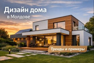Дизайн частного дома в Молдове и Кишинёве 2026: тренды фасадов, планировок и интерьера, энергоэффективность Casa Verde, примеры и советы.