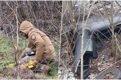В Крокмазе (Штефан-Водэ) обнаружен дрон с взрывчаткой. Полиция эвакуирует жителей и готовит контролируемый подрыв.