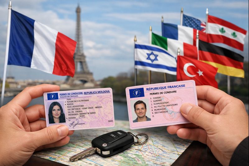 Франция признала молдавские водительские права: с какими странами ещё у Молдовы есть соглашения