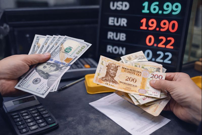 Какой курс валют сегодня в Молдове 22 января 2026 года и где выгоднее менять деньги