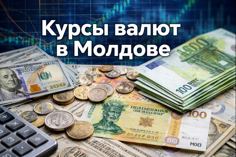Курс валют в Молдове на 22 января 2026: сколько стоит доллар, курс евро, рубля, гривны и румынского лея. Таблицы банков и обменников.