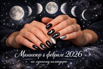 Маникюр по лунному календарю на февраль 2026 года: благоприятные дни, фазы Луны, знаки зодиака, цвета и советы по уходу за ногтями.