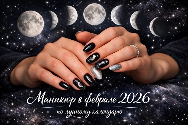 Маникюр по лунному календарю на февраль 2026 года: благоприятные дни, фазы Луны, знаки зодиака, цвета и советы по уходу за ногтями.