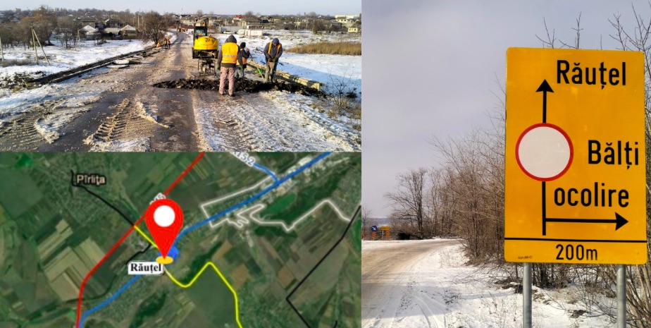 Мост у села Рэуцел откроют в сентябре 2026 года. Узнайте подробности ремонта, сроки и как изменится движение после завершения работ.