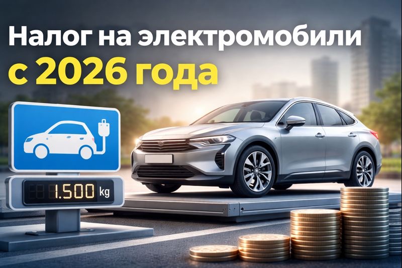 С 2026 года в Молдове вводится налог на электромобили в зависимости от массы автомобиля. Таблица ставок, расчёты и примеры.