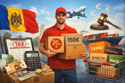 Молдова вводит НДС и фиксированный сбор 20 леев на международные посылки до 150 евро. Что это значит для покупателей и онлайн-шопинга?