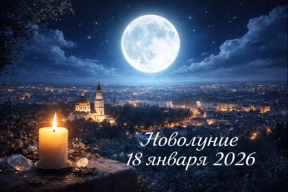 Новолуние в Кишинёве 18 января 2026 в 21:52 — значение, что нельзя делать, астропрогноз для всех знаков. Энергетика дня и полезные советы.