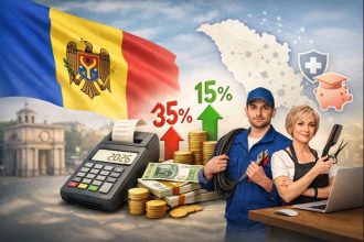С 1 января 2026 в Молдове вводится упрощённый налог для независимых предпринимателей. Доход до 1,2 млн леев облагается по ставке 15%.