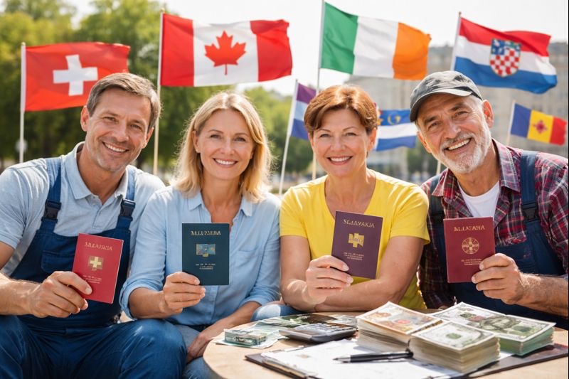 Пенсии за границей: Молдова подпишет новые пенсионные соглашения с Канадой, Словакией и Квебеком уже в 2026 году.