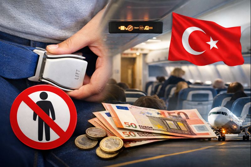 Какие новые правила поведения во время полёта в Турцию, какие штрафы и что запрещено с 29 марта 2026 года