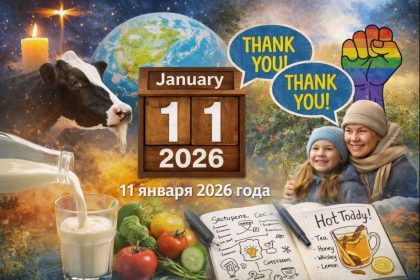 Праздники 11 января: Международный день «Спасибо», День парков, День молока, религиозные даты, народные приметы и события истории.