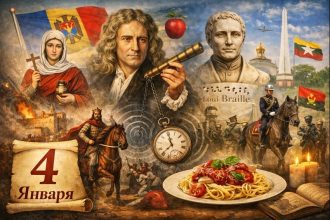 Что празднуют 4 января в Молдове и мире: все религиозные даты, мировая и молдавская история, именины, международные события.