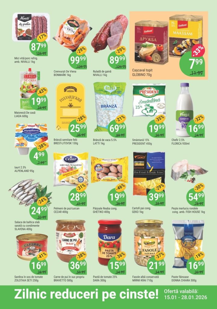 Какие скидки действуют в супермаркетах LOCAL с 15 по 28 января 2026 года: что можно купить со скидкой до 50%