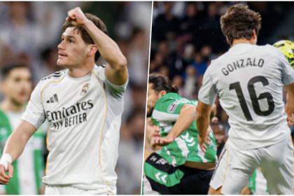 Гонсало Гарсия оформил первый хет-трик в карьере, а Реал Мадрид разгромил Бетис 5:1 в 18-м туре Ла Лиги и продолжил победную серию.