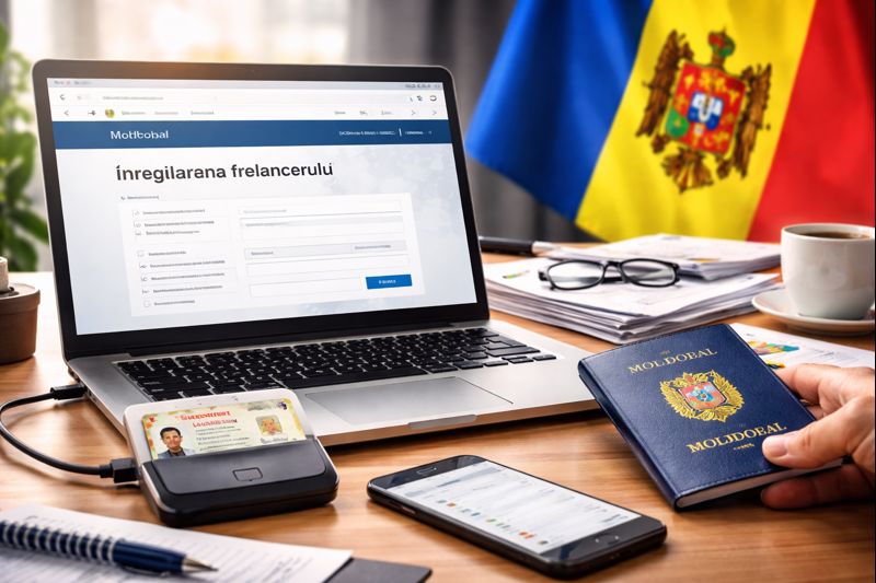 Закон о фрилансерах действует, но регистрация через портал госуслуг Молдовы сопровождается трудностями. Что мешает начать легально работать