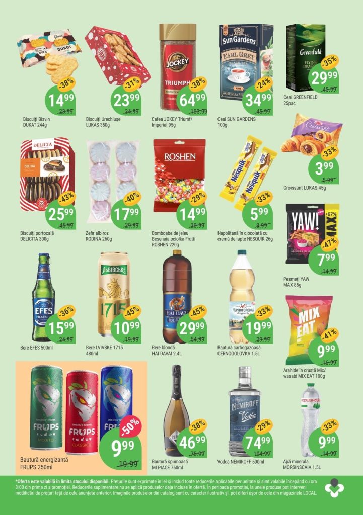 Какие скидки действуют в супермаркетах LOCAL с 15 по 28 января 2026 года: что можно купить со скидкой до 50%