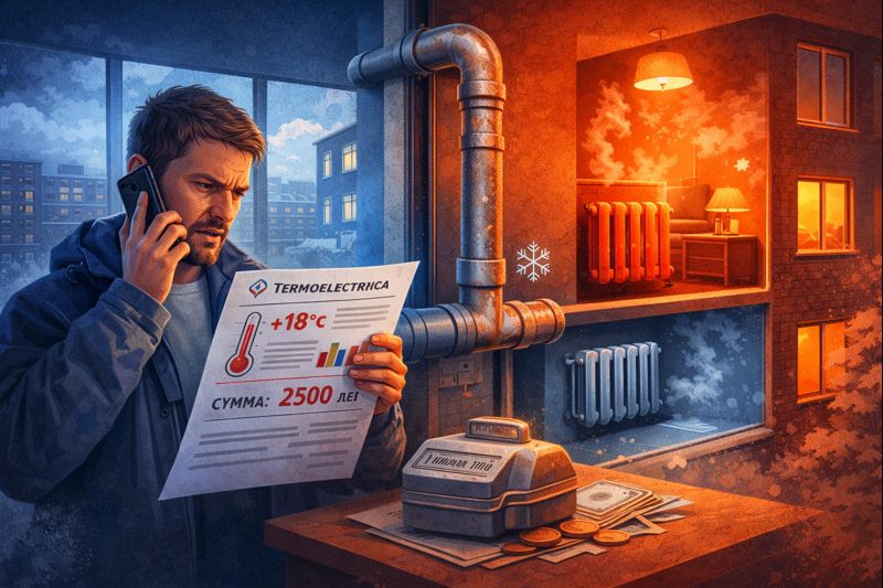 Почему счёт за отопление начисляется, даже если вы им не пользуетесь и уехали — разъяснение Termoelectrica и правила расчёта